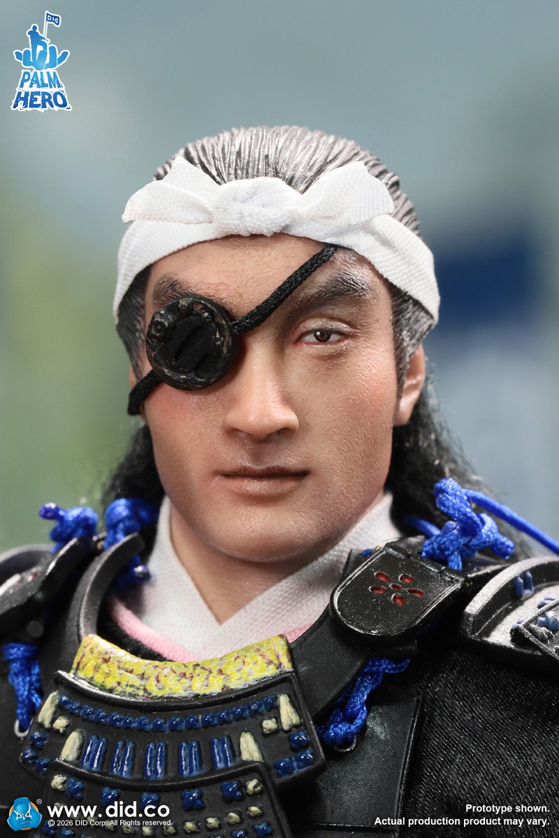 DID XJ80030 1/12 Date Masamune - Palm Hero Japan Samurai Series 4