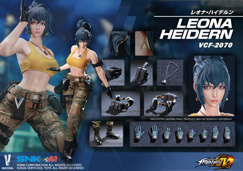Verycool Leona Heidern 1/6 Figure KOF XIV 