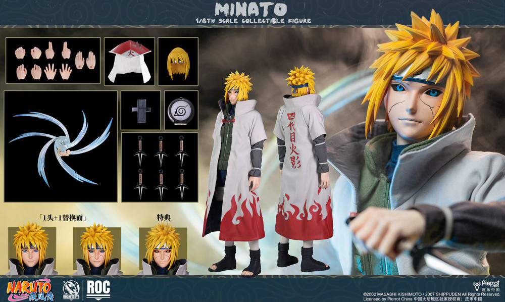 Rocket Toys ROC-015 1/6 Minato Fourth Hokage Ver. | KGHobby