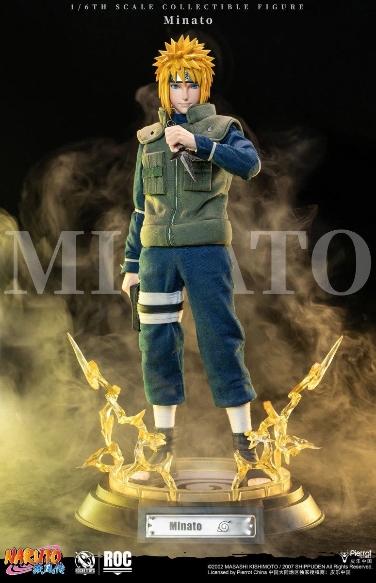 Rocket Toys ROC-016 1/6 Minato Namikaze Yellow Flash Ver. | KGHobby