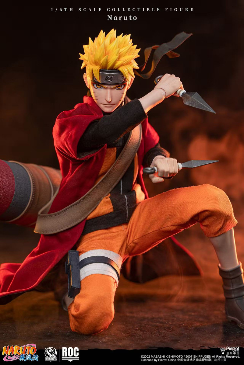 Rocket Toys ROC-011 1/6 Naruto Sage Mode Sennin Ver. + Accessory