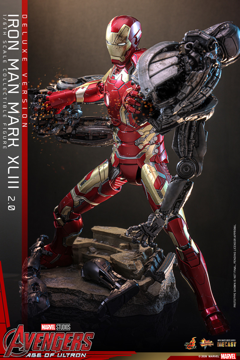 Hot Toys Iron Man Mark XLIII 1/6フィギュア Marvel Iron Man Mark XLIII Sixth Scale Figure by Hot Toys
