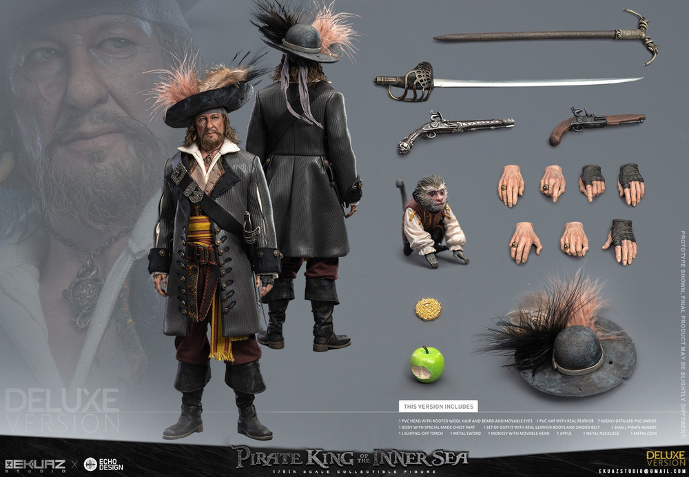 EKUAZ STUDIO EKS012D 1/6 Pirate King of the Inner Sea Deluxe Ver