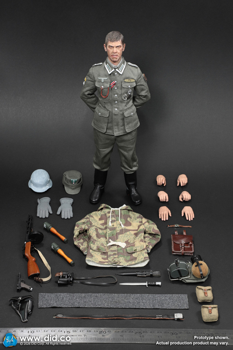 DID D80188 1/6 WWII German Wehrmacht Oberfeldwebel Steiner - KG Hobby