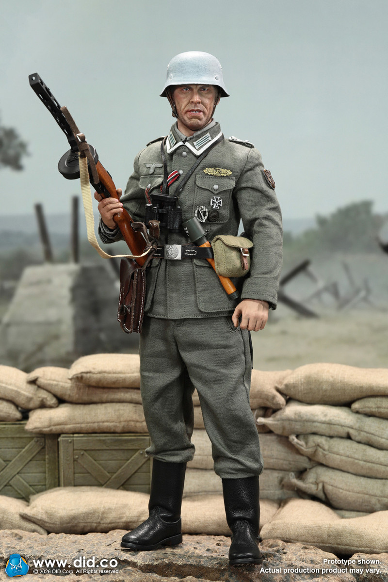 DID D80188 1/6 WWII German Wehrmacht Oberfeldwebel Steiner - KG Hobby