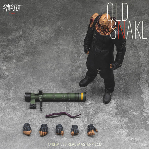 Patriot Studio PA020C Old Snake 1/12 scale Figure Combo Set 