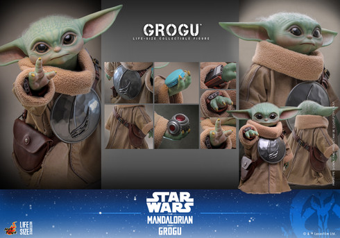 Hot Toys LMS016 Grogu Life-Size Figure - The Mandalorian 1/1