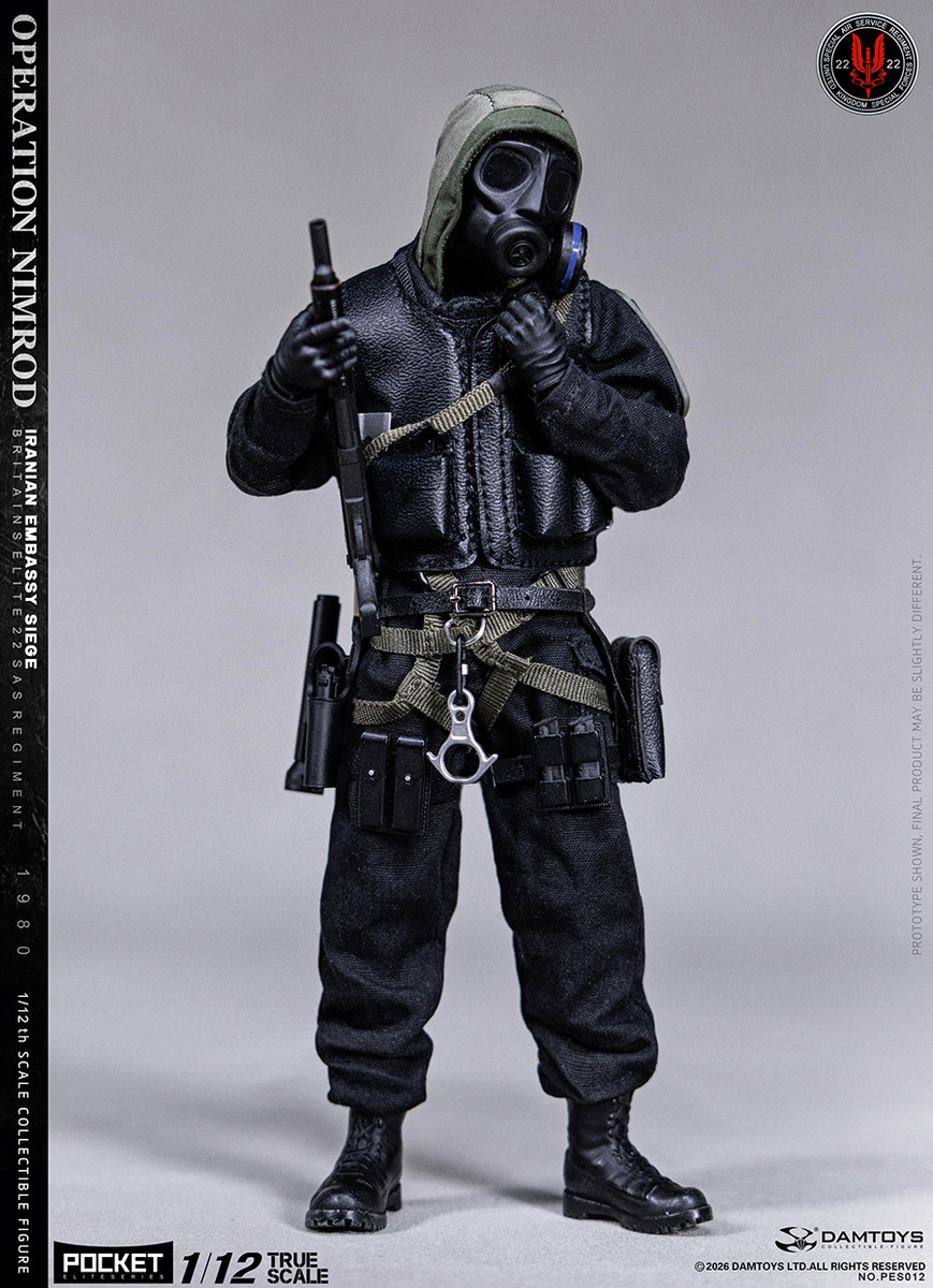 Damtoys 1/12 Operation Nimrod 1980 Iranian Embassy Siege 22 SAS