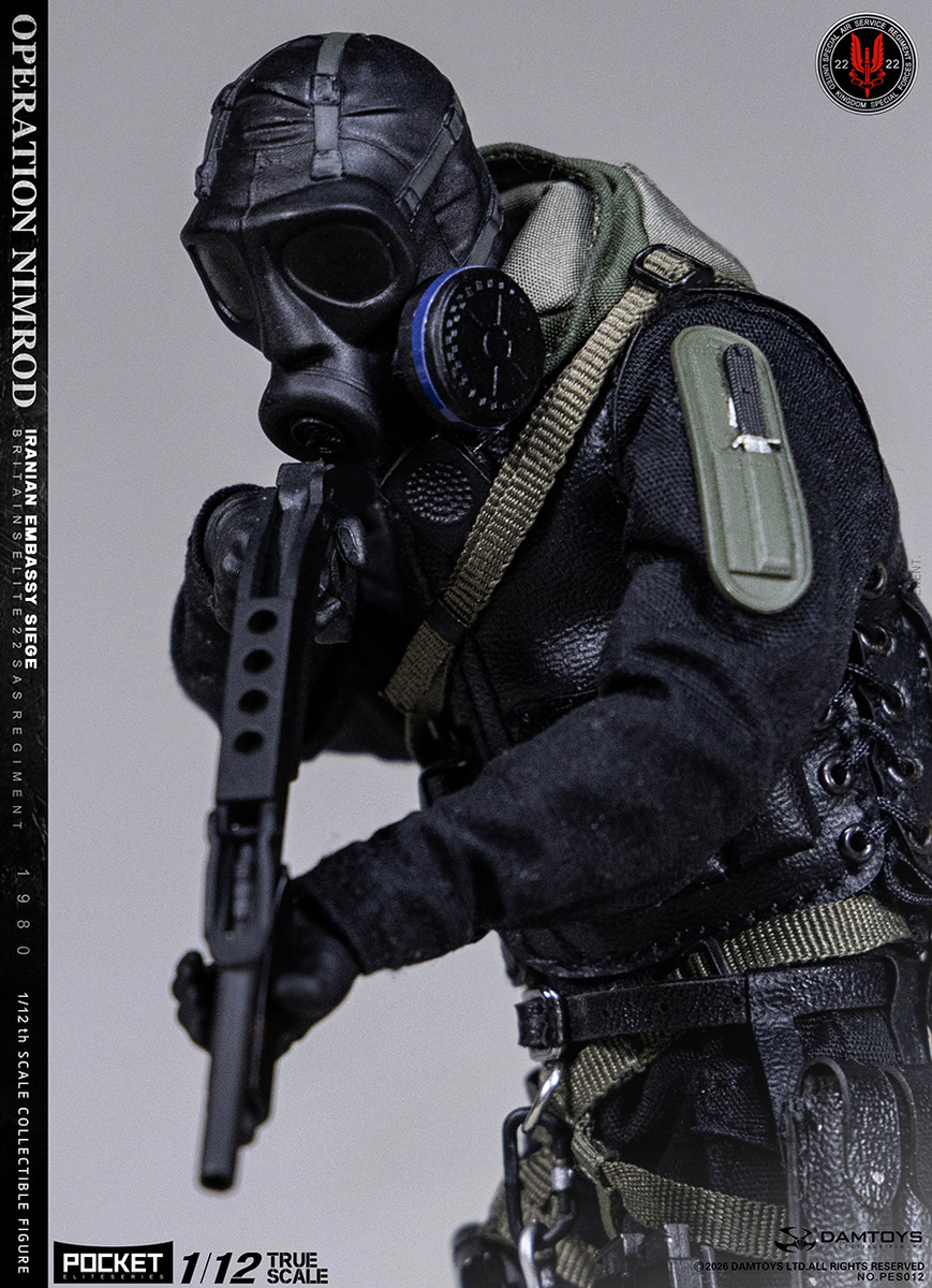 Damtoys 1/12 Operation Nimrod 1980 Iranian Embassy Siege 22 SAS