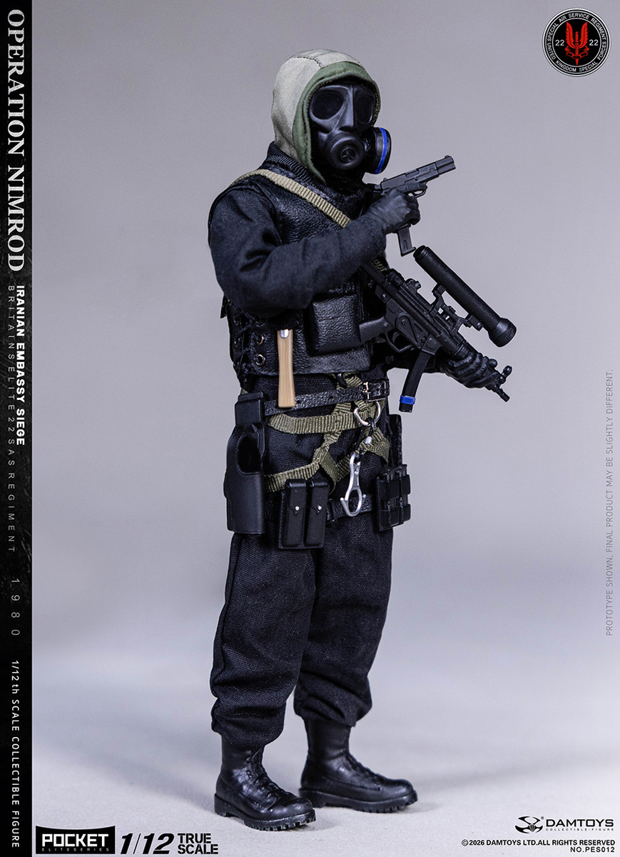 Damtoys 1/12 Operation Nimrod 1980 Iranian Embassy Siege 22 SAS