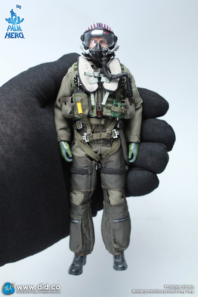 DID XM80031 1/12 US Navy F/A-18E Pilot Captain Mitchell | KGHobby