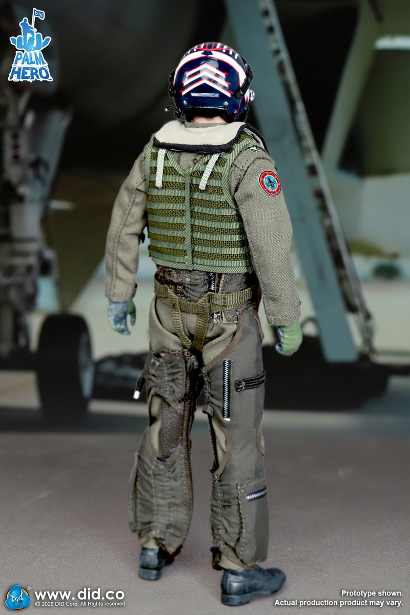 DID XM80031 1/12 US Navy F/A-18E Pilot Captain Mitchell | KGHobby