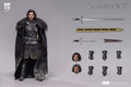 YUANYE x KLGK 1/12 Jon Snow Deluxe Rooted Hair Head Sculpt Detail