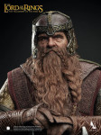 The Lord of the Rings Gimli collectible figure rooted hair detail