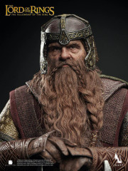 The Lord of the Rings Gimli collectible figure rooted hair detail