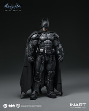 Close up of head sculpt - INART Batman Arkham Origins Action Figure