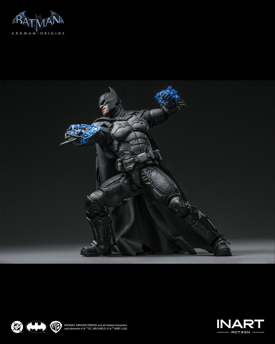 INART 1/12 Batman: Arkham Origins (Battle Damaged) Action Figure