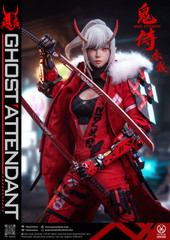 POP COSTUME GS-002 Ghost Attendant Red Remains 1/6 Scale Action Figure