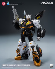 Threezero Transformers MDLX Stepper 3Z1081 standing pose.