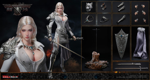 TBLeague 1/6 Scale Alina Silver Version Figure PL-2025-236A - The Girl Under Wolf's Ward