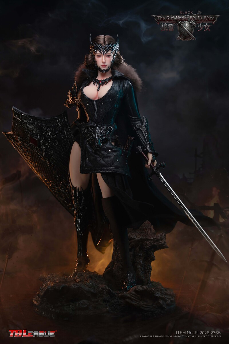 TBLeague 1/6 The Girl Under Wolf's Ward Alina Black Figure PL-2025