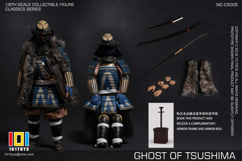 101TOYS-CS005-Ghost-of-Tsushima-Samurai-A-1-6-Scale-Figure