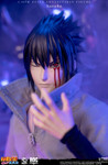 1/6 Scale Sasuke Uchiha Mangekyo Sharingan head sculpt detail