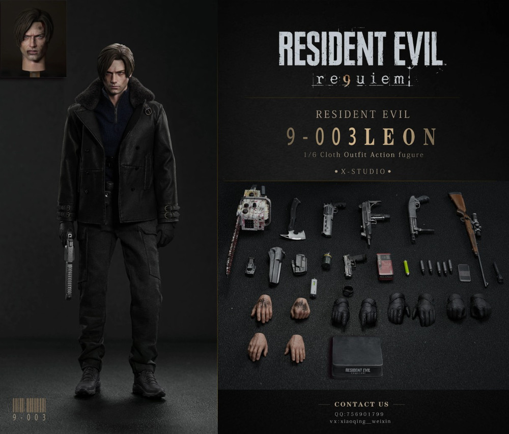 X-STUDIO 1/6 Resident Evil Leon S. Kennedy 9-003L X-STUDIO 1/6 Resident Evil Leon S. Kennedy 9-003L