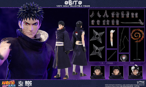 Rocket Toys Obito-Uchiha-Action-Figure-Gunbai-Weapon-Accessory-Detail