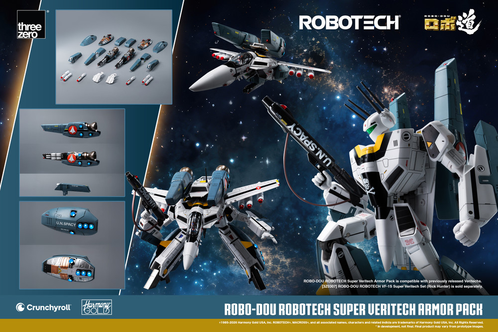 Threezero ROBO-DOU Robotech Super Veritech Armor Pack | KGHobby