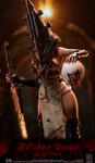 WN-002A Butcher Queen Figure Hand-Painted Head Sculpt Detail