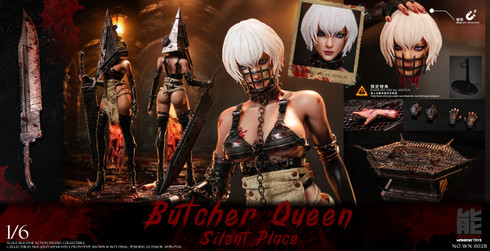 Wanneng Toys WN-002B 1/6 Butcher Queen DX Version Full Figure and Diorama Base