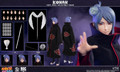 Konan Akatsuki cloak fabric detail 1/6 scale Rocket Toys collectible
