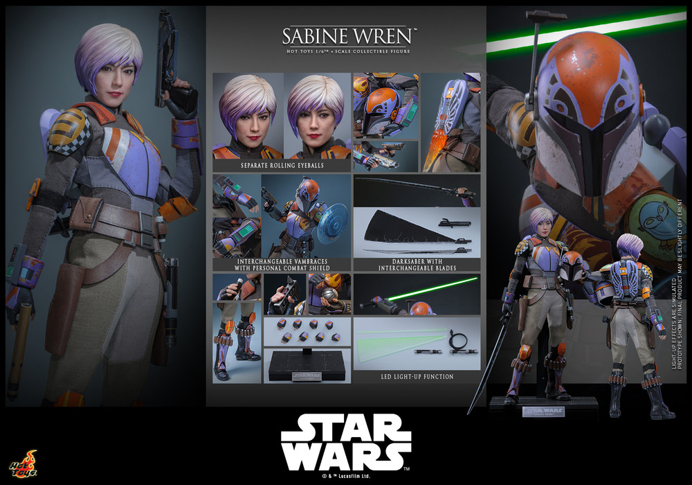 Hot Toys Sabine-Wren-Hot-Toys-Mandalorian-Armor-Graffiti-Detail
