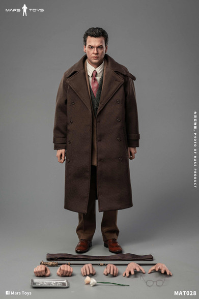 Mars Toys MAT028 1/6 scale Mr W Nuts action figure full body front view