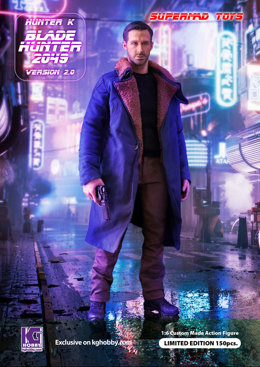 Supermads Hunter K 2.0 Ryan Gosling 1/6 Scale Figure Blade Hunter