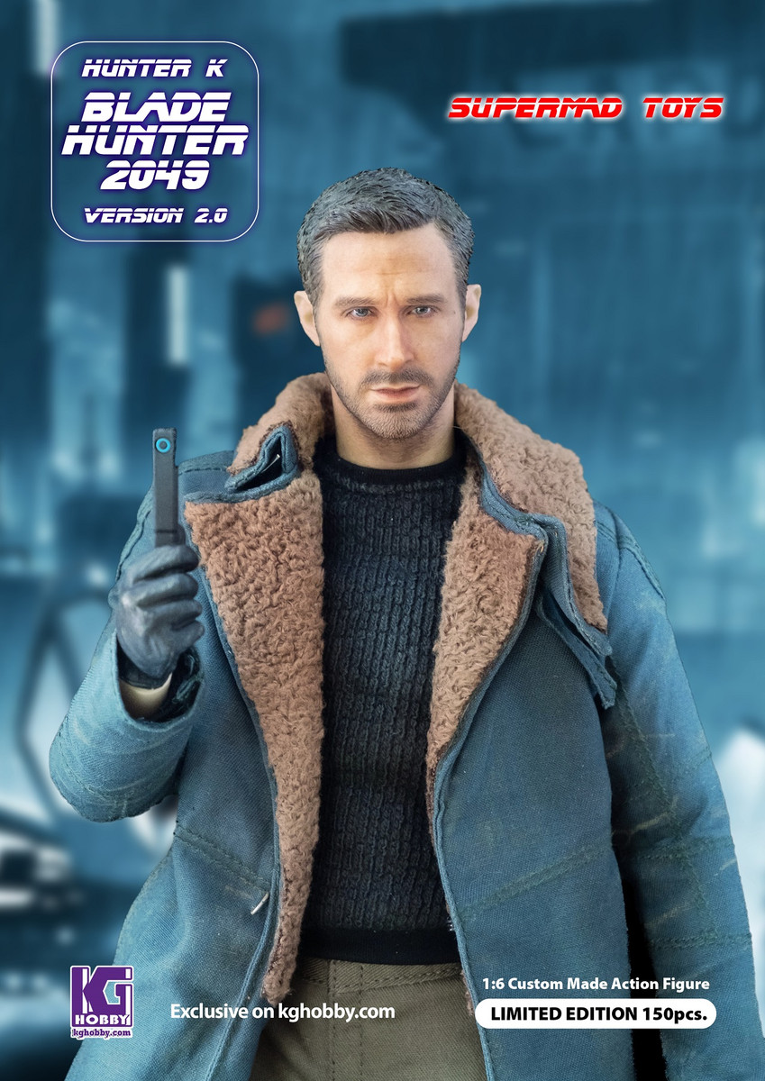 Supermads Hunter K 2.0 Ryan Gosling 1/6 Scale Figure Blade Hunter