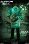 Standard Edition accessories for Dr. Carl Hill 1/6 figure including human brain, severed neck piece, and blood-stained apron.