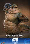Hot Toys MMS885 Star Wars Rotta The Hutt 1/6 scale collectible figure front view