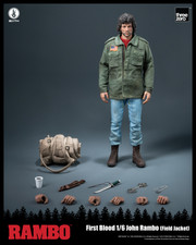 Threezero 1/6 John Rambo First Blood  (Field Jacket) Figure 3Z0553
