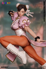 PLAY TOY P019EX-B 1/6 Fighting Goddess Action Figure - Pink Cheongsam