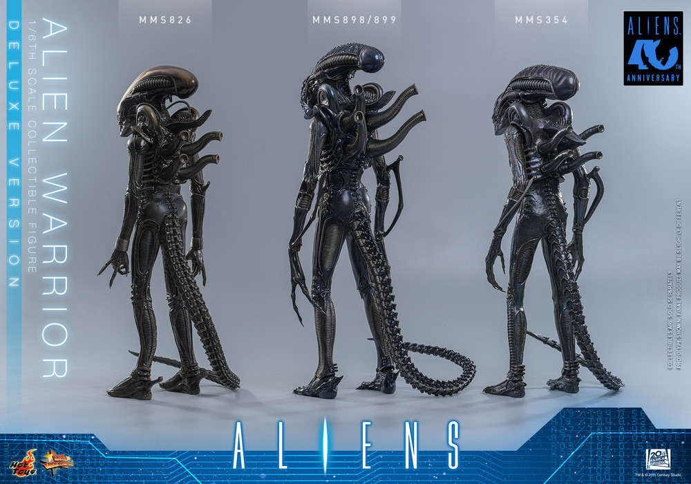 Hot Toys Alien Warrior Deluxe 1/6 Figure MMS899 | KGHobby