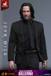 The complete inventory of weapon accessories and continental coins included with the Hot Toys MMS864AE John Wick figure.