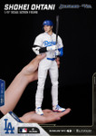 Los Angeles Dodgers Ohtani Shohei premium sixth scale collectible figure standing on custom named display base