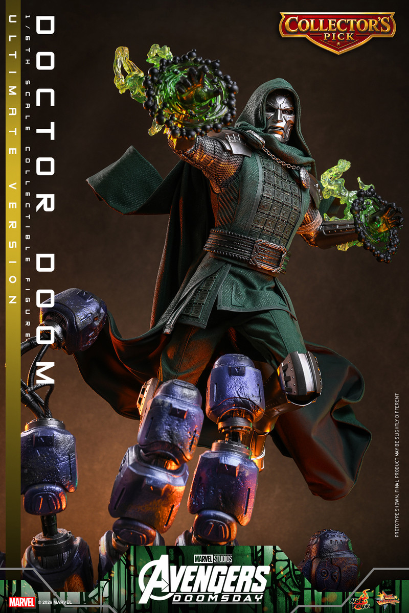 Hot Toys MMS907 1/6 Doctor Doom (Ultimate Version) Avengers: Doomsday