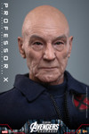 Detailed close up view of the Sir Patrick Stewart head sculpt featuring separate rolling eyeballs.