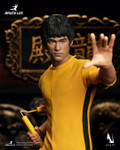 Martial arts pose demonstrating the figure flexibility and signature nunchucks accessory.