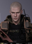 The realistic portrait on this Damtoys military action figure perfectly captures the intense expression of a modern Spetsnaz special forces operator.