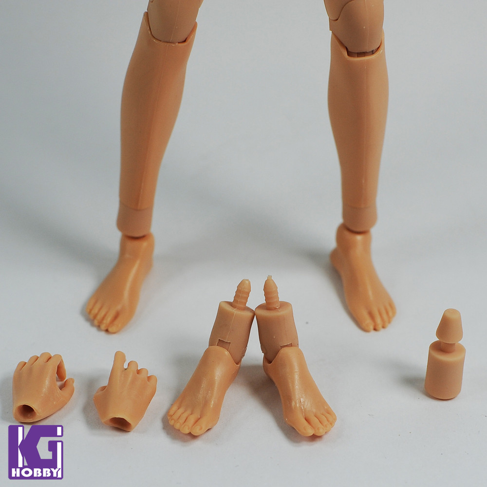 New 1/6 scale female figure body-N003 Caucasian Skin,Large Breast Version -  KGHobby Toys and Models Store