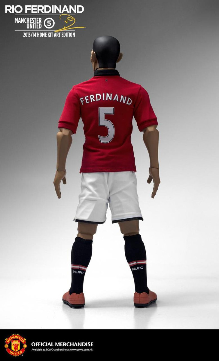 ウェア Manchester united 13/14 Rio Ferdinand ZCWO Manchester United Art Edition 2013/14-Rio Ferdinand 1/6 scale